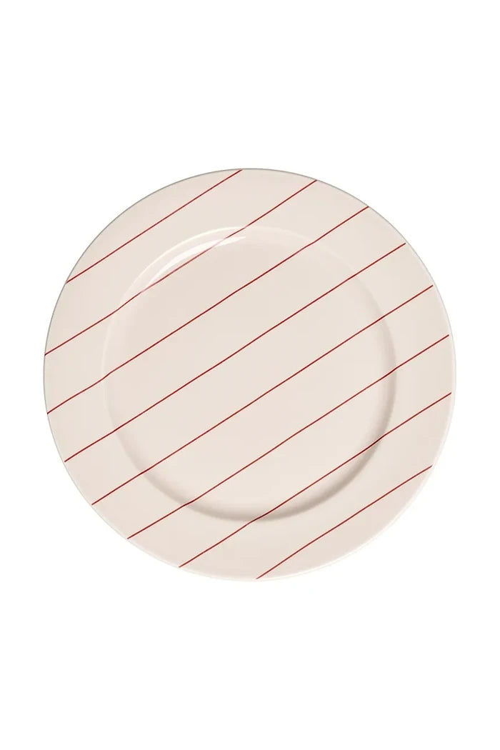 Desert Tabak Design Letters Pyjamas Plate 23 cm