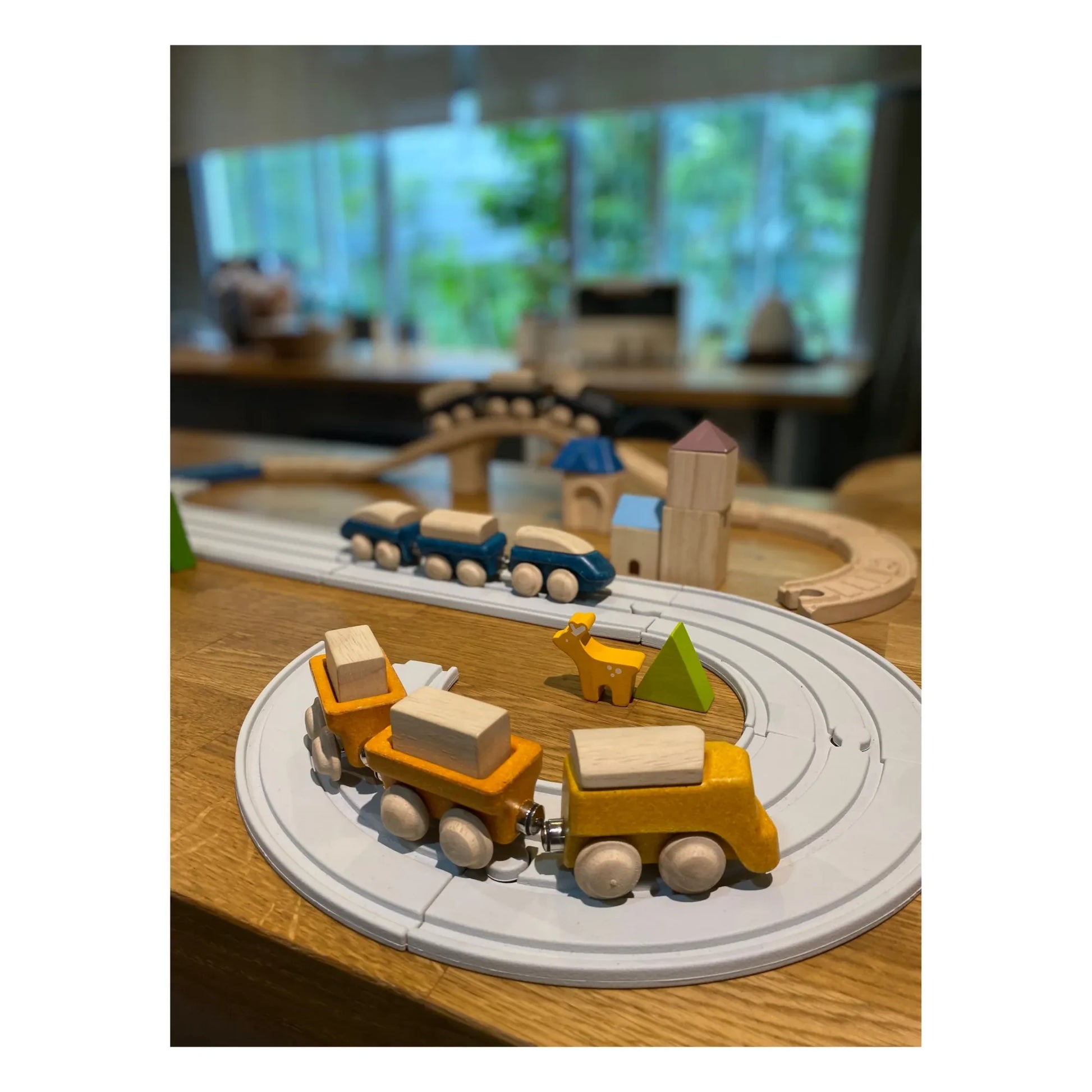 Plan Toys - Wooden Cargo Train