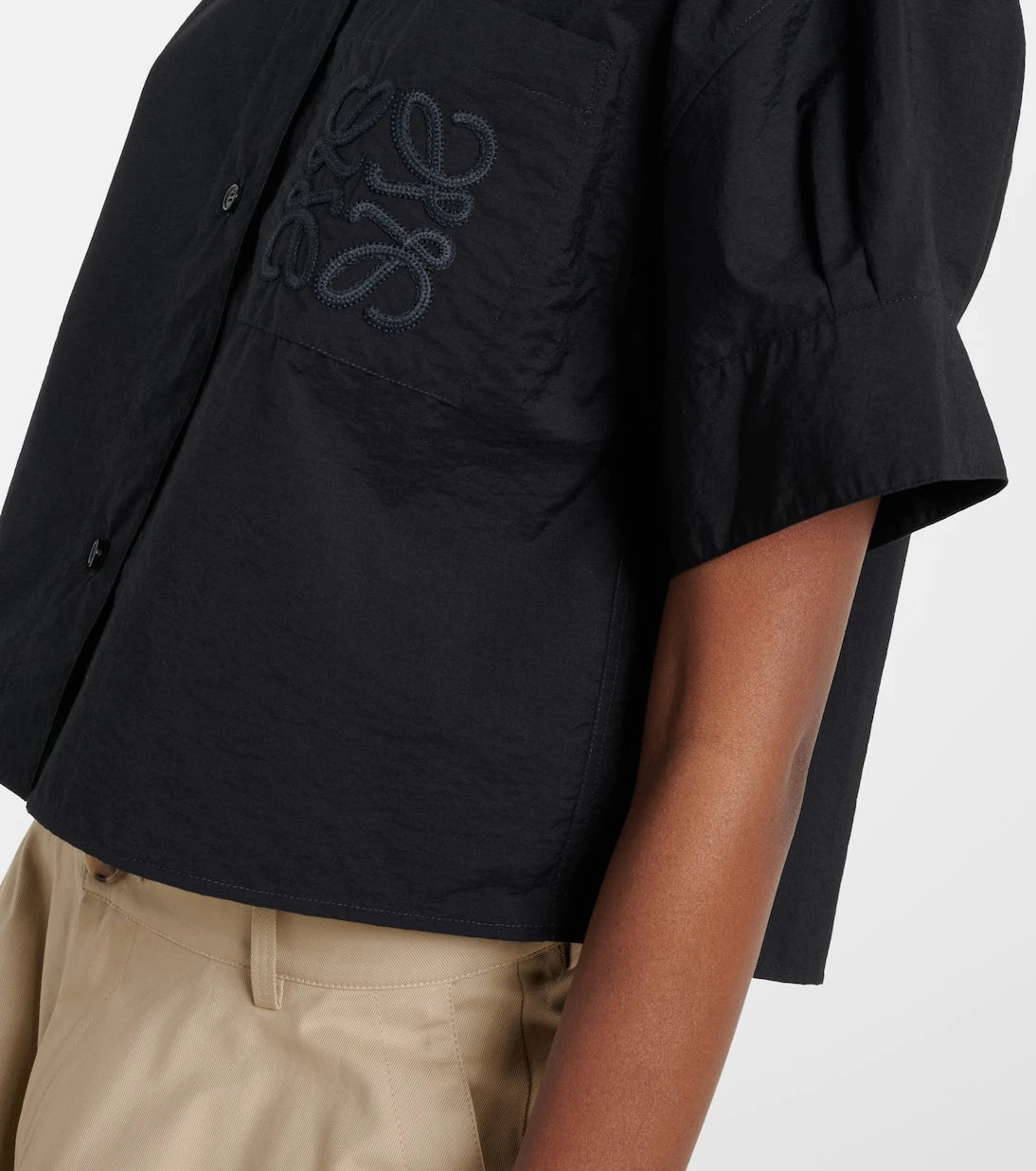 Loewe - Paula's Ibiza Anagram cotton-blend shirt