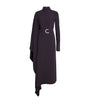 Taller Marmo Black Crepe Barths Maxi Kaftan