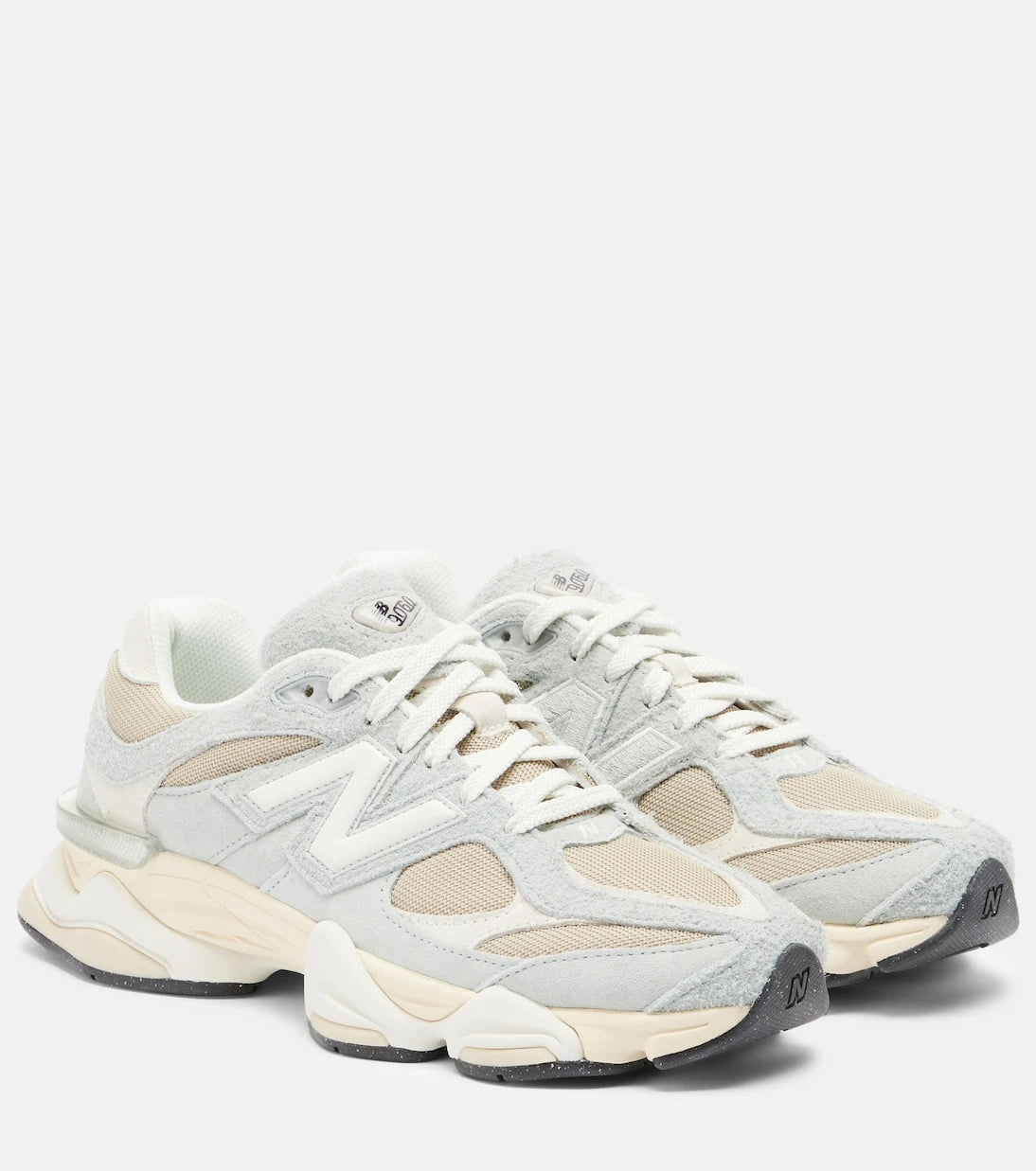 New Balance - 9060 suede-trimmed sneakers