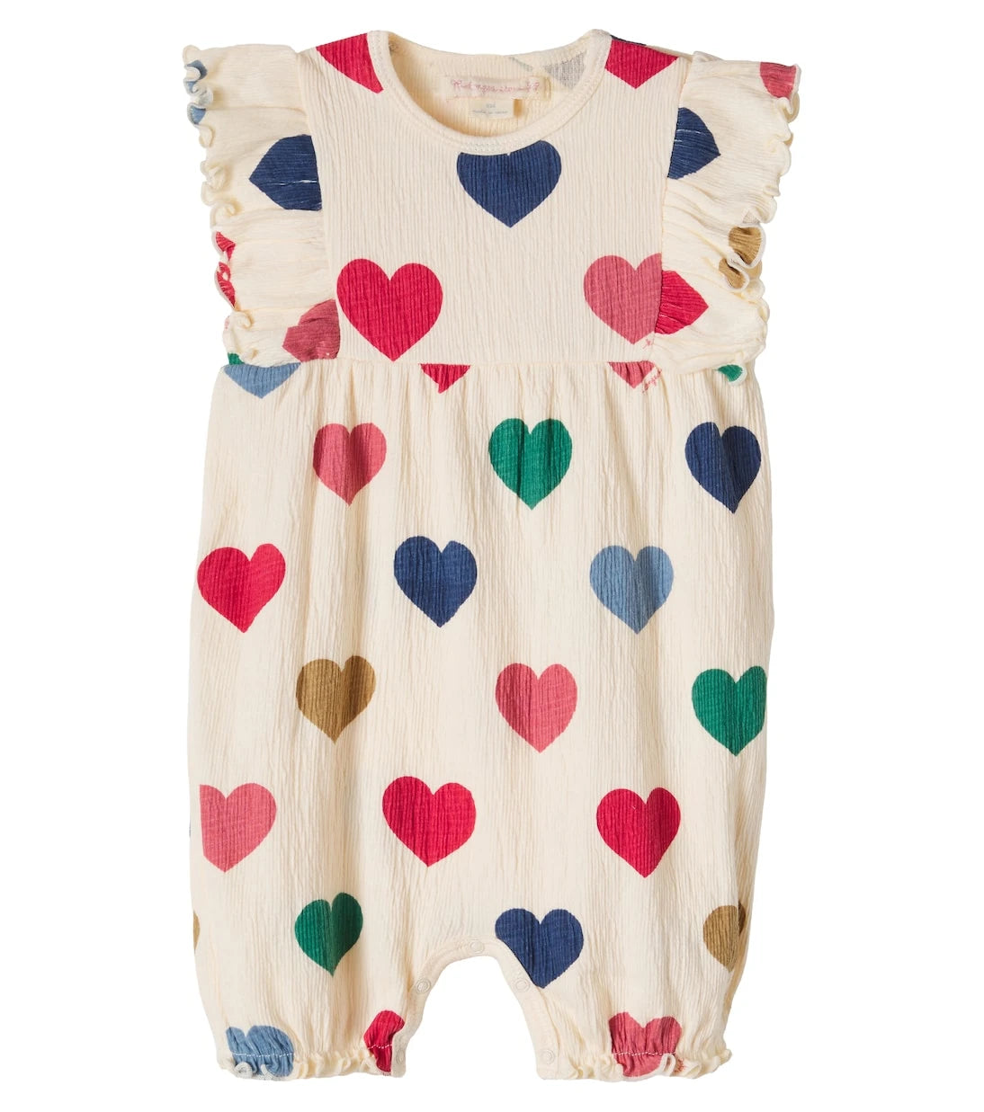 Konges Sløjd - Baby Chleo printed cotton-blend playsuit