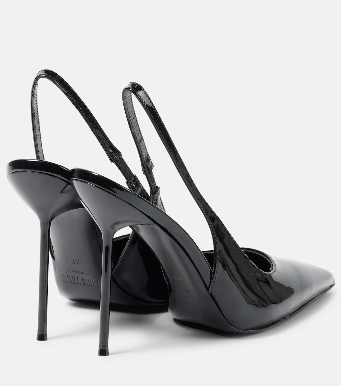 Paris Texas - Lidia patent leather slingback pumps