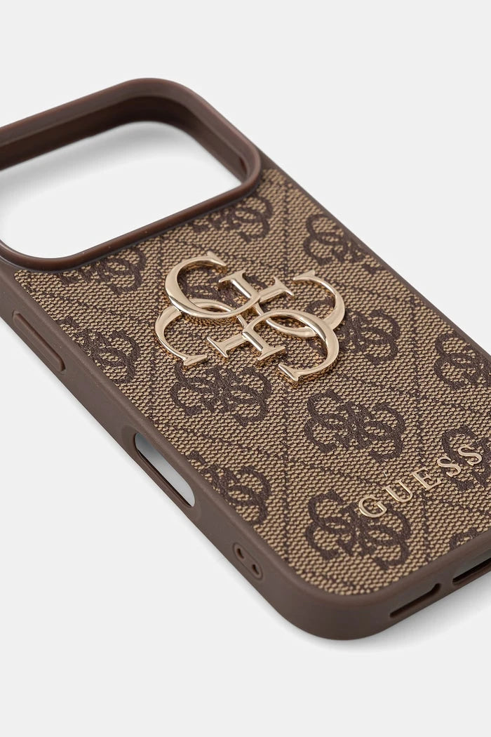 Guess кейс за телефон от имитация на кожа iPhone 17 Pro