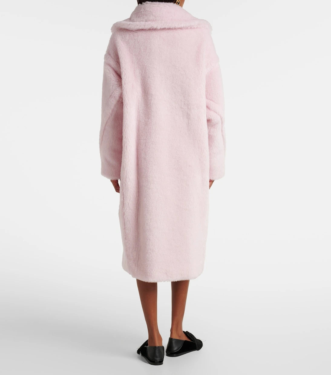 Max Mara - معطف تيدغيرل من الألبكة والصوف والحرير