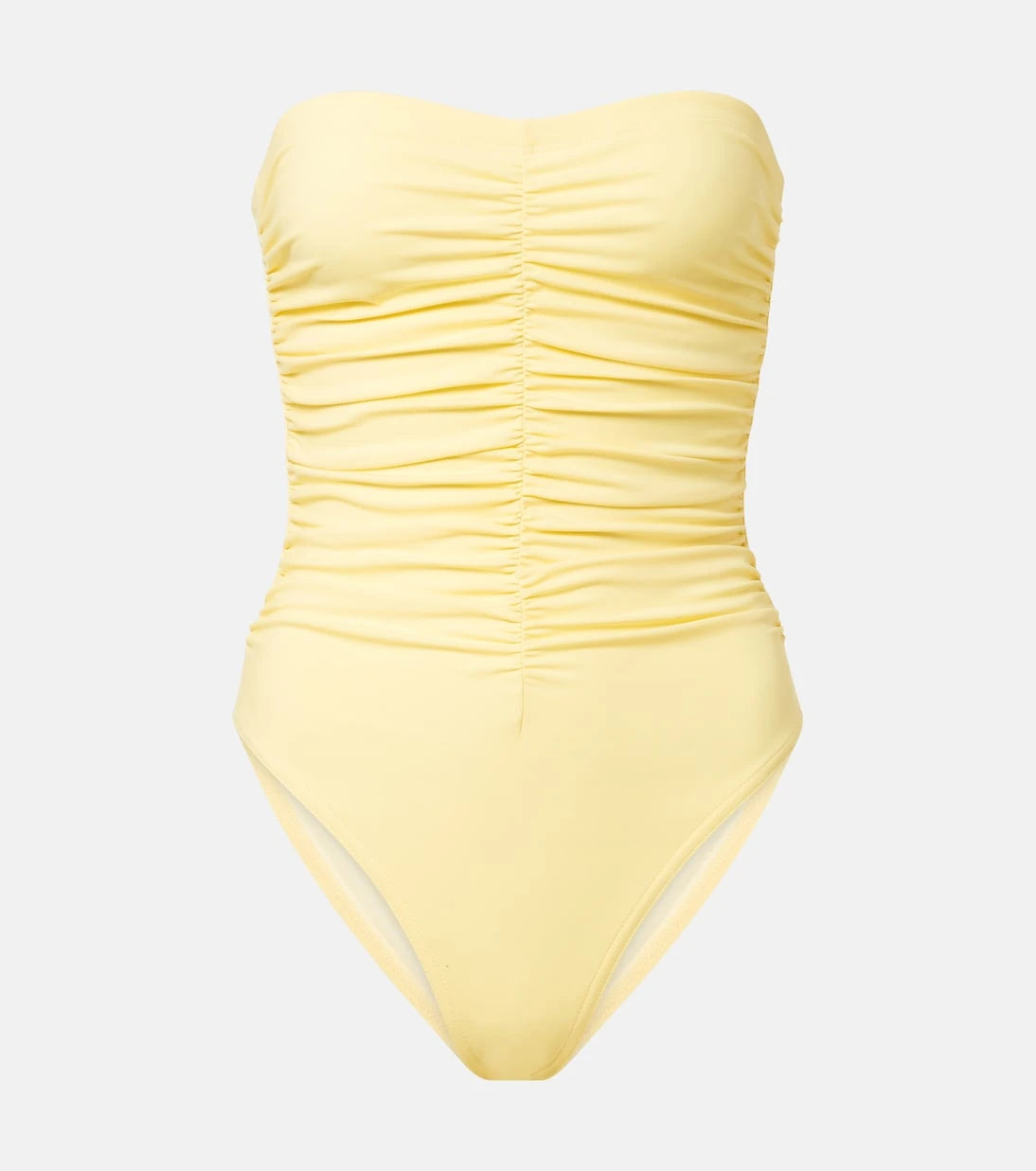 Karla Colletto - Ruched bandeau swimsuit
