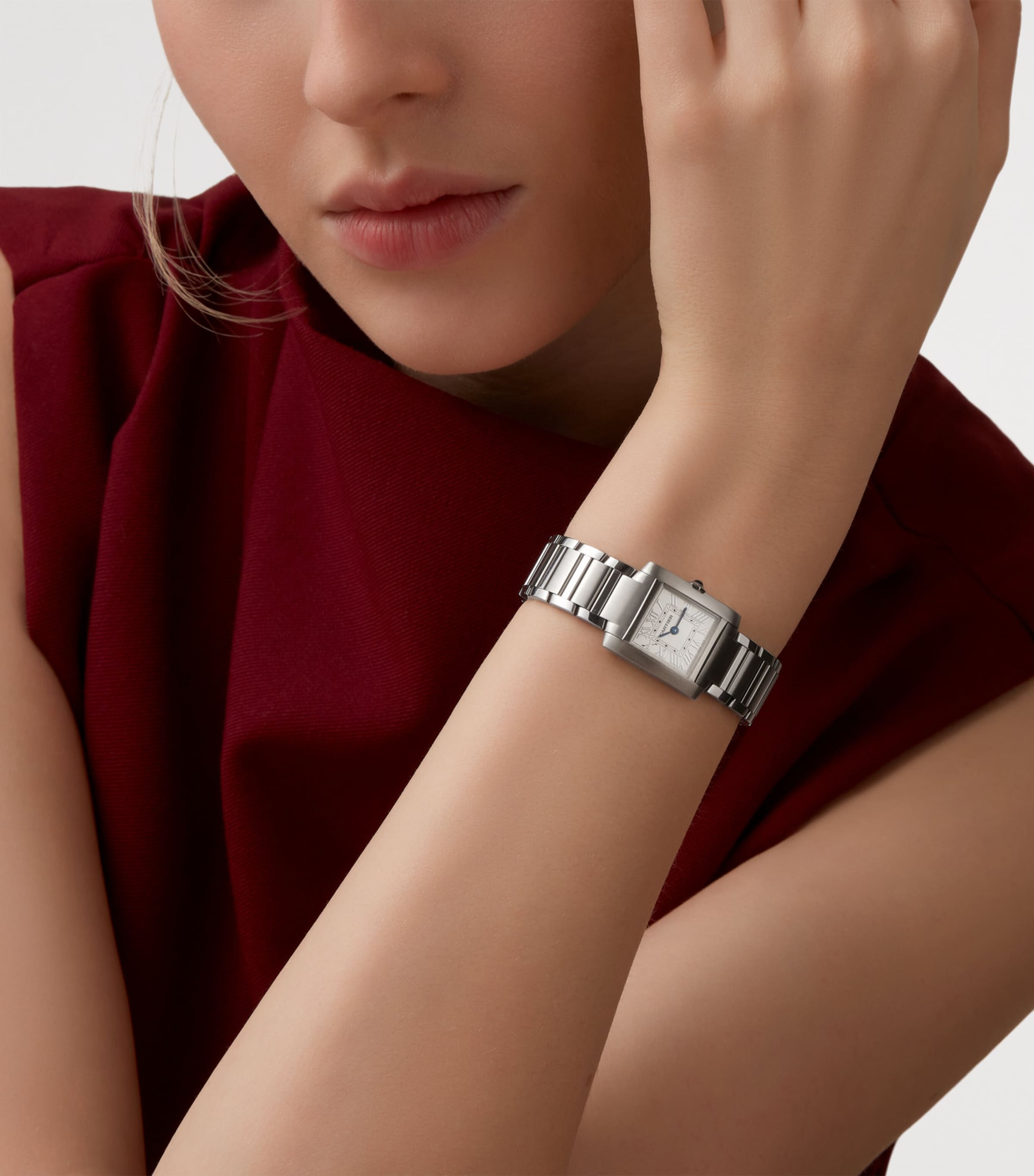 Small Steel Tank Française Watch 21.2mm