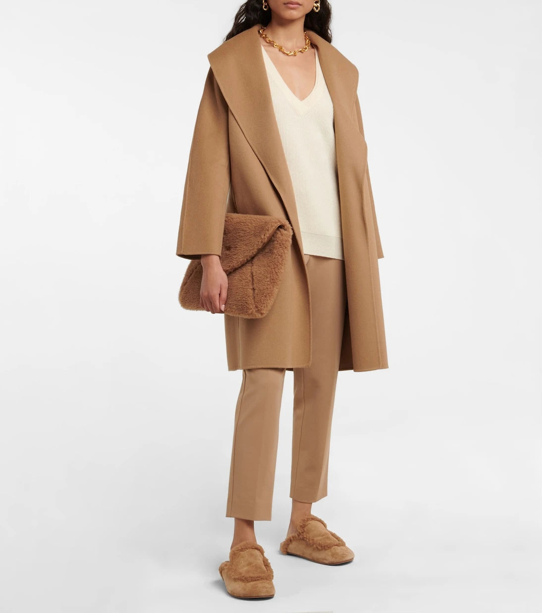 'S Max Mara - Messi belted virgin-wool coat