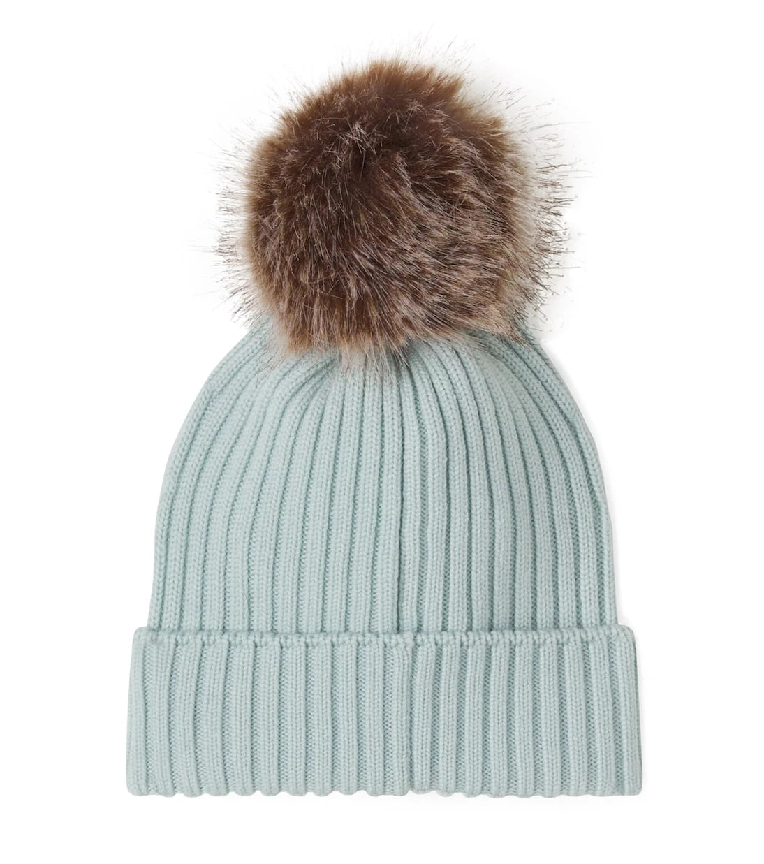 Moncler Enfant - Logo ribbed-knit virgin wool beanie