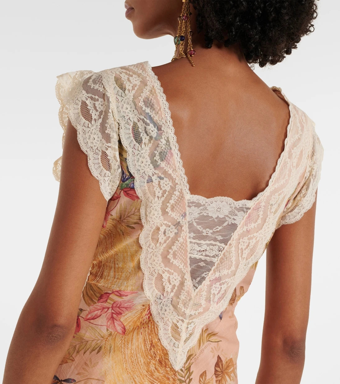 Zimmermann - Ascension floral cotton midi dress