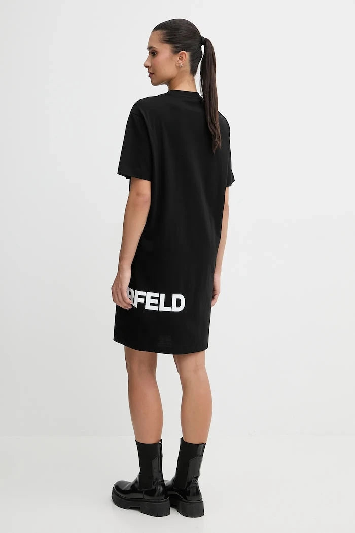 Karl Lagerfeld Jeans рокля от памук