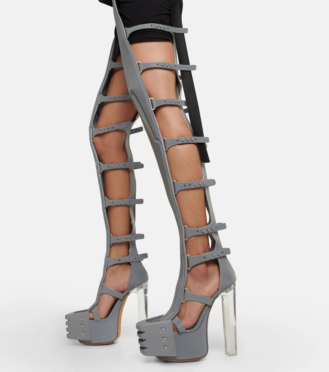 Rick Owens - Spartans platform over-the-knee boots