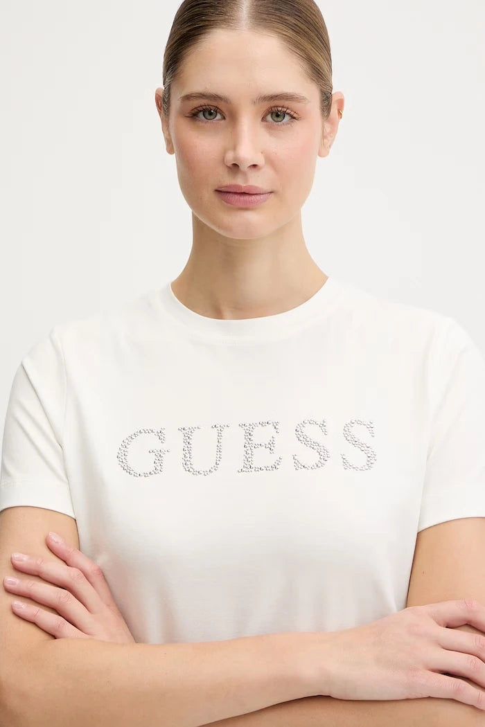 Guess от памук с еластан OCTAVIA