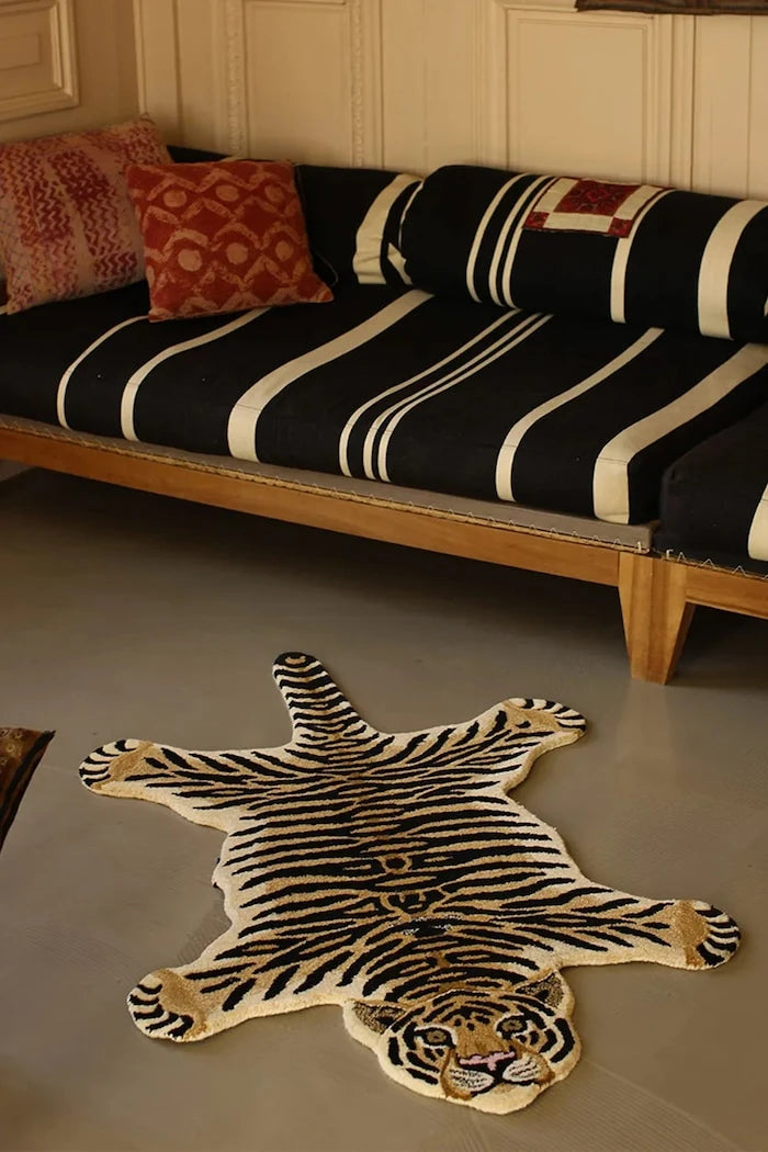 Вълнен килим Doing Goods Drowsy Tiger 150 x 90 x 2 cm