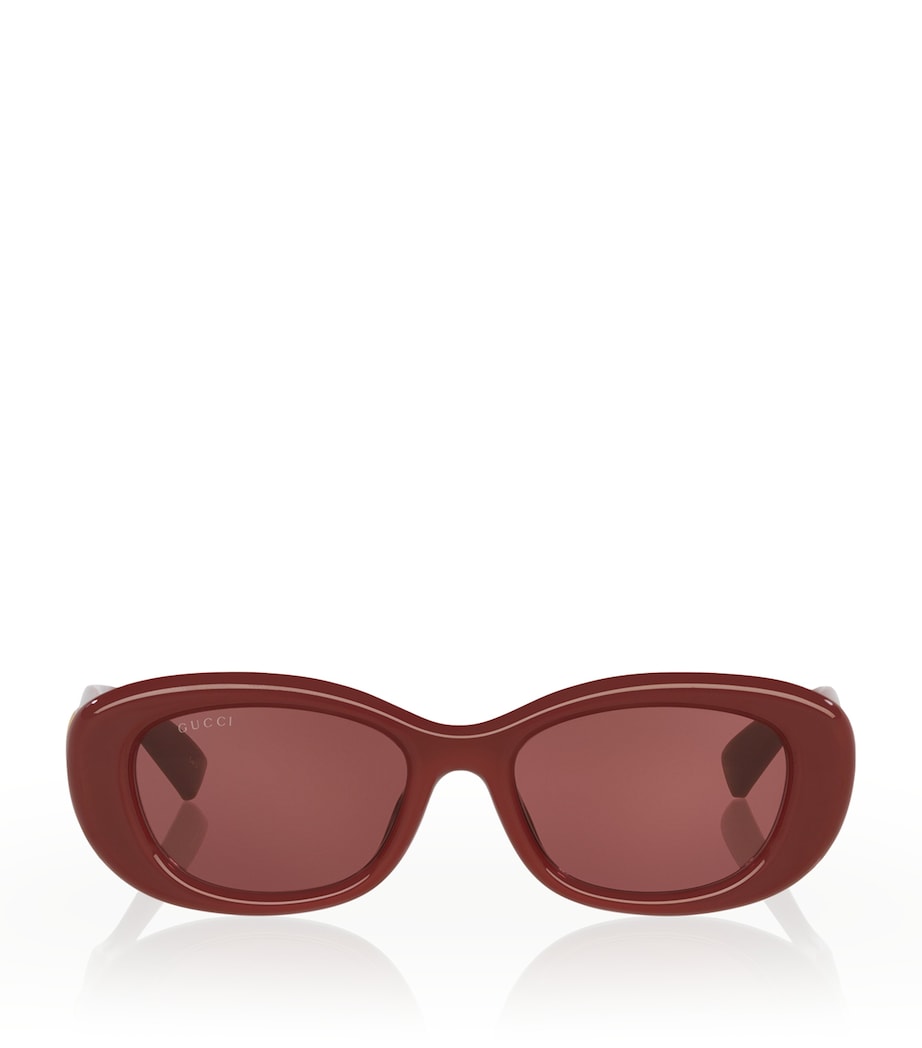 Gucci Red Injected 0GC002381 Sunglasses
