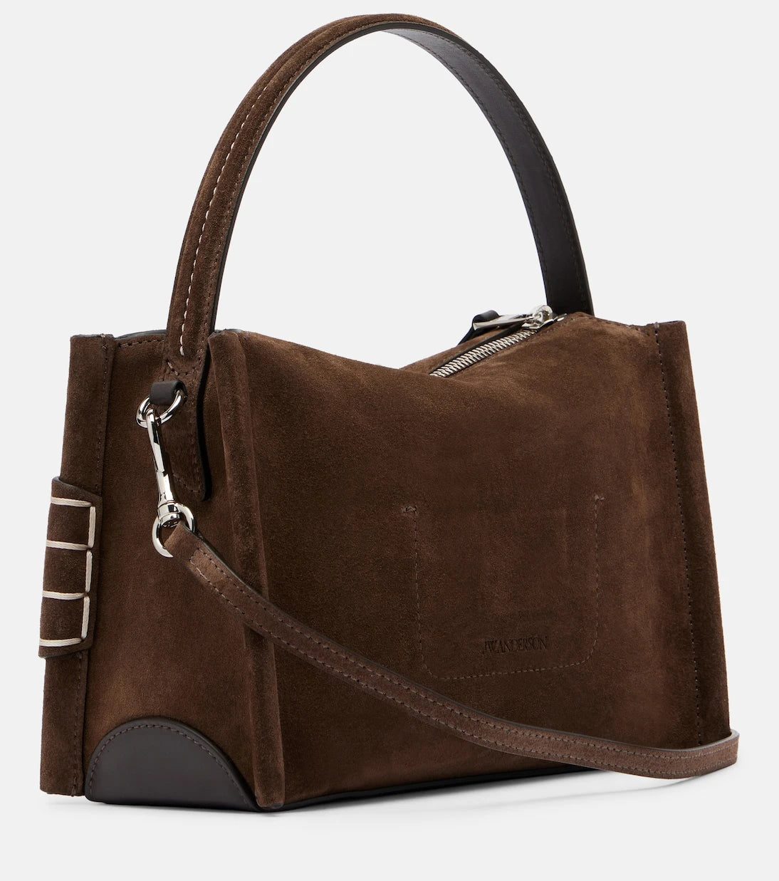 جيه دبليو أندرسون - حقيبة يد صغيرة من الشمواه بتصميم حذاء لوفر