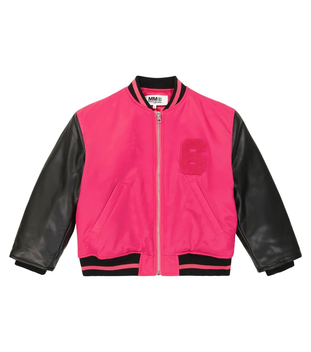 MM6 Maison Margiela Kids - Logo twill bomber jacket
