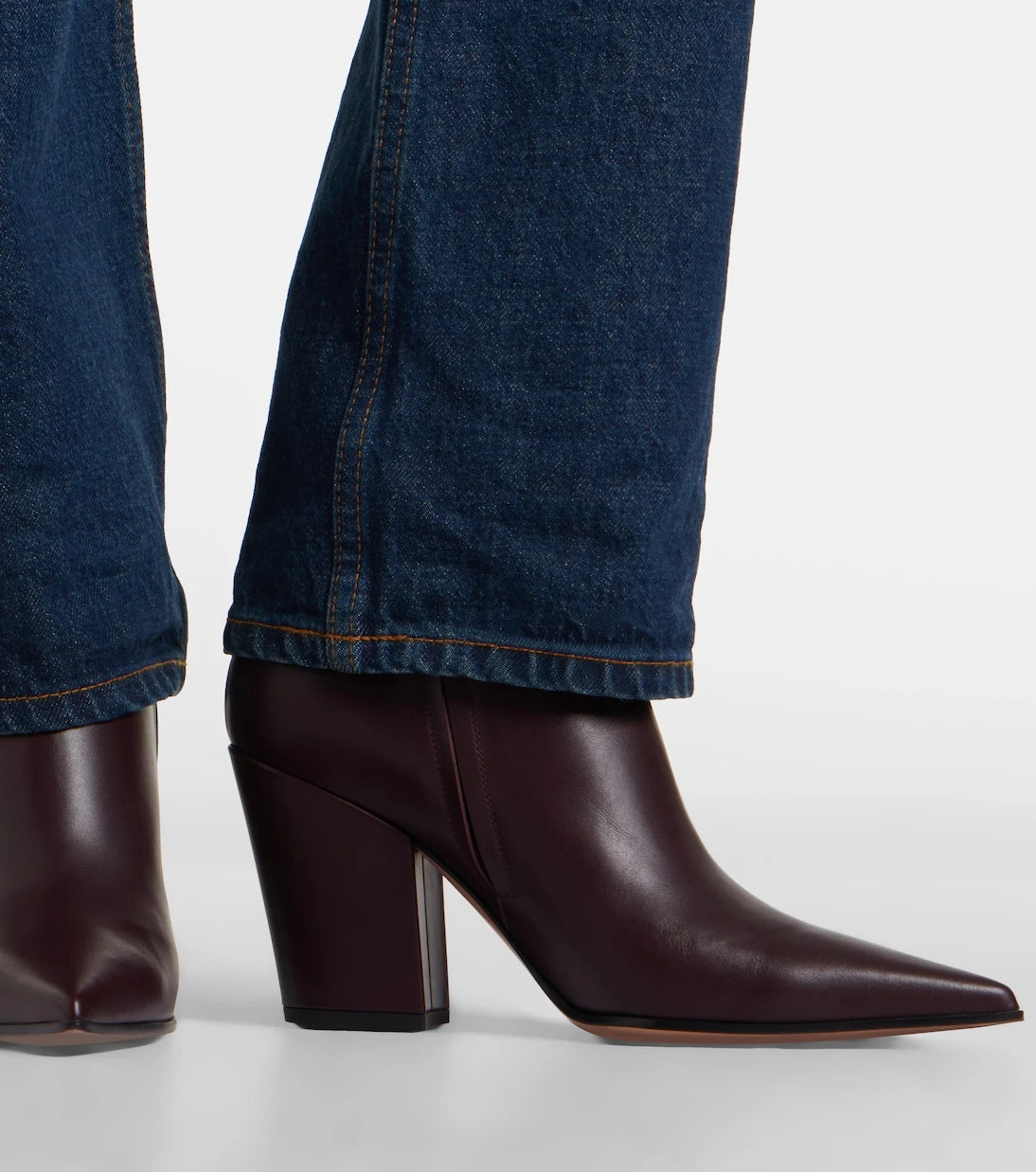 Gianvito Rossi - Keinna leather ankle boots