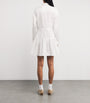 Polo Pony Shirt Mini Dress WHITE