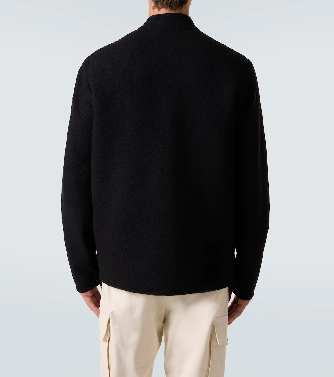 Moncler - Virgin wool bouclé overshirt