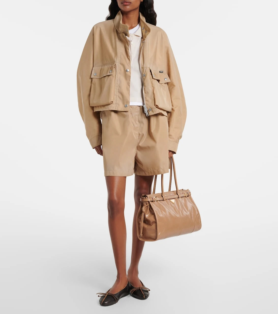 Prada - Prada Bonnie Large leather shoulder bag