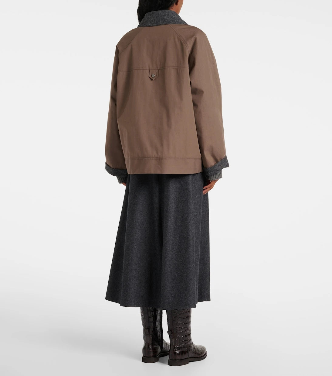 Brunello Cucinelli - Cotton-blend jacket