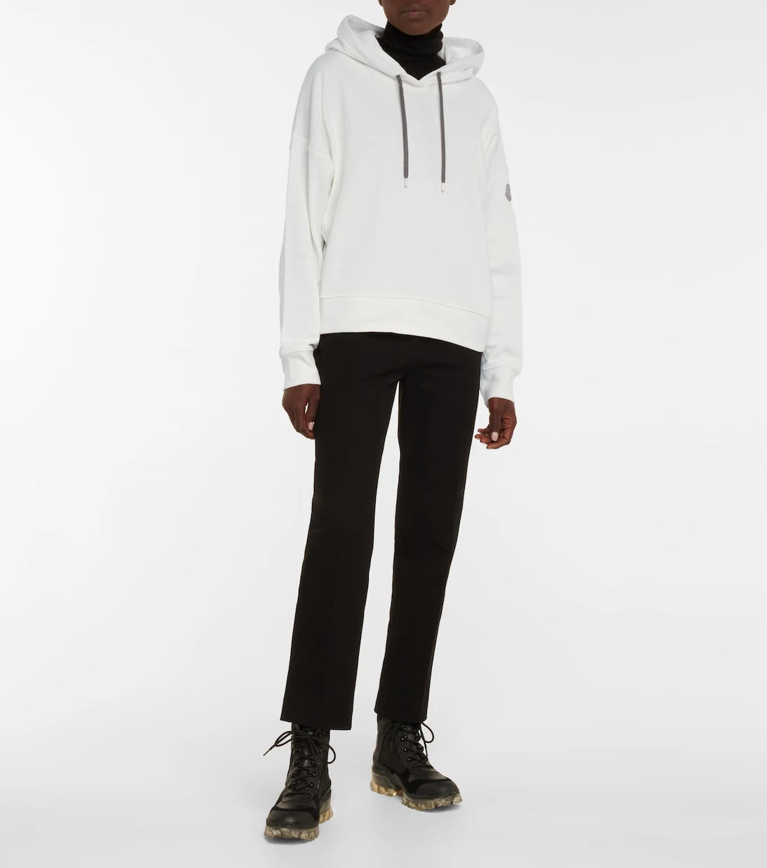Moncler - Pamuk karışımlı kapüşonlu üst