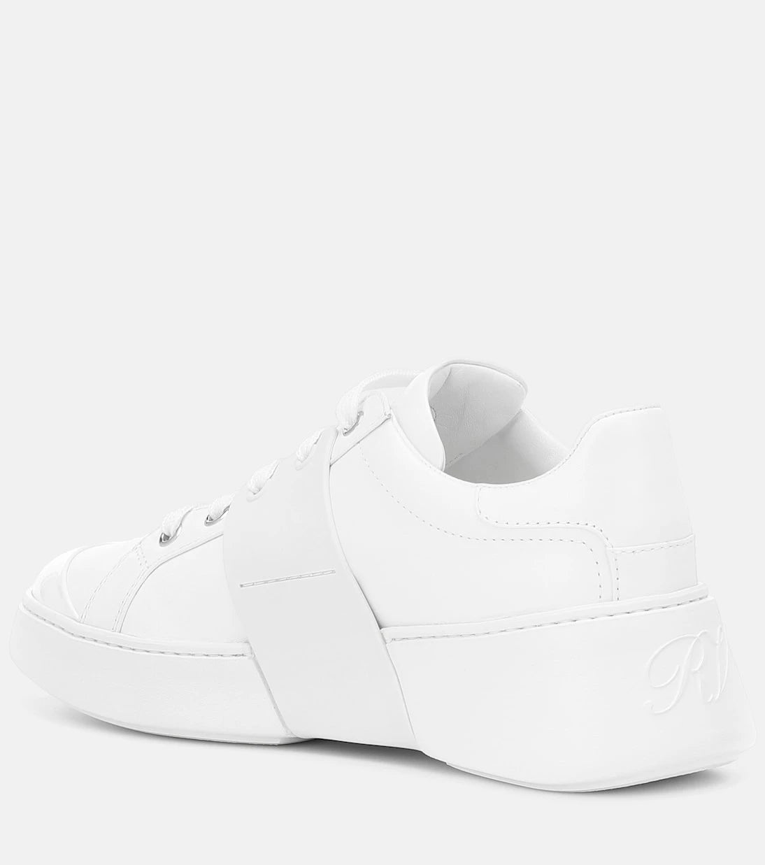Roger Vivier - حذاء رياضي Viv Skate من الجلد