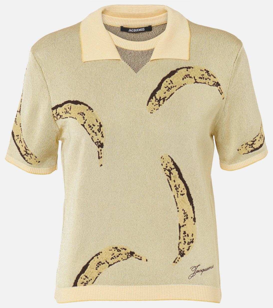 Jacquemus - Marino jacquard polo shirt