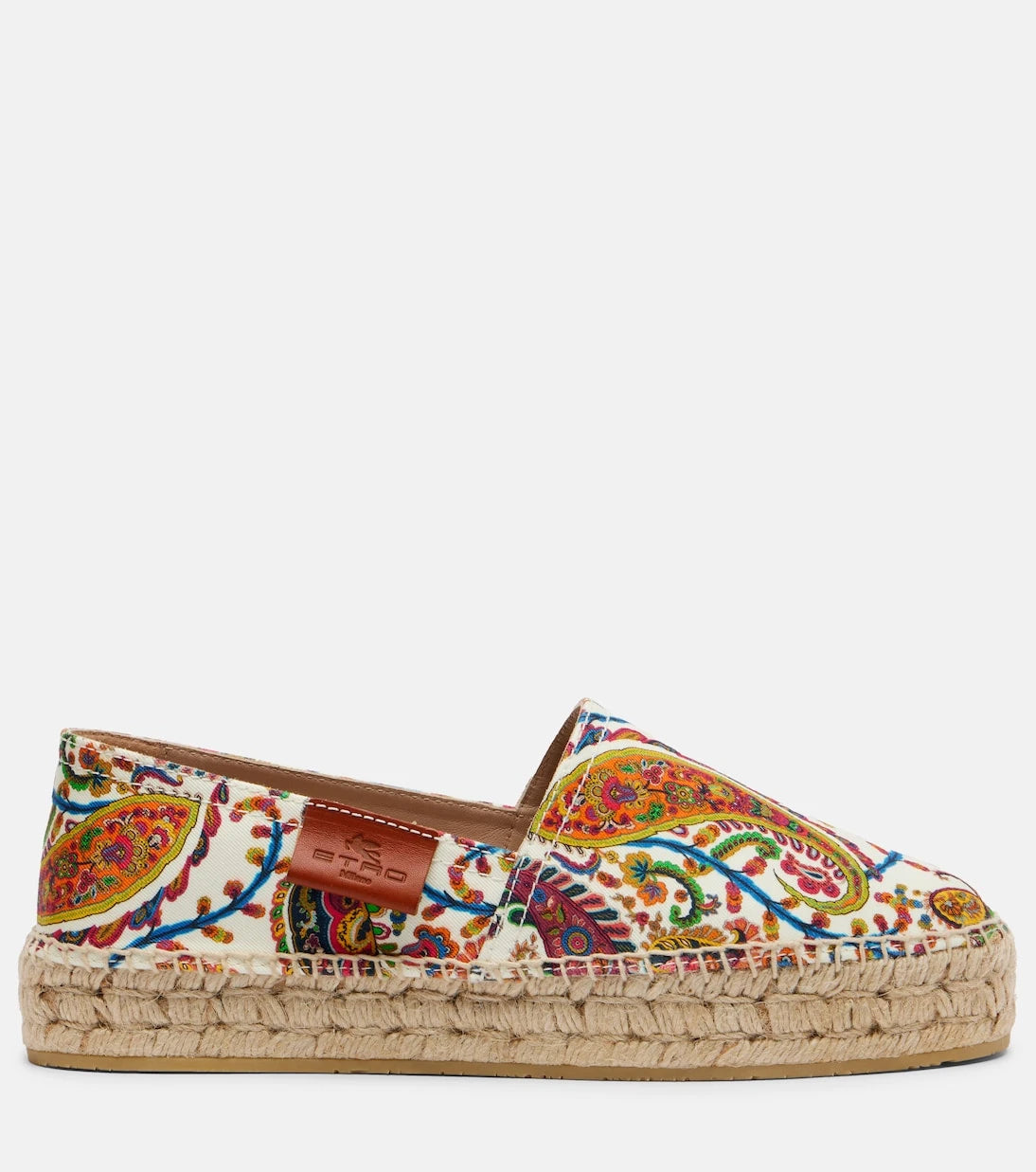 Etro - Paisley canvas espadrilles