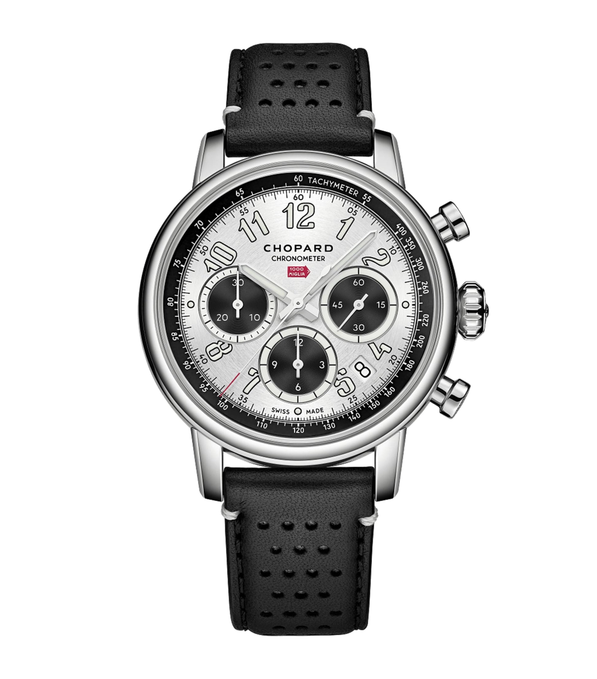 Stainless Steel Mille Miglia Chronograph Watch 40.5mm