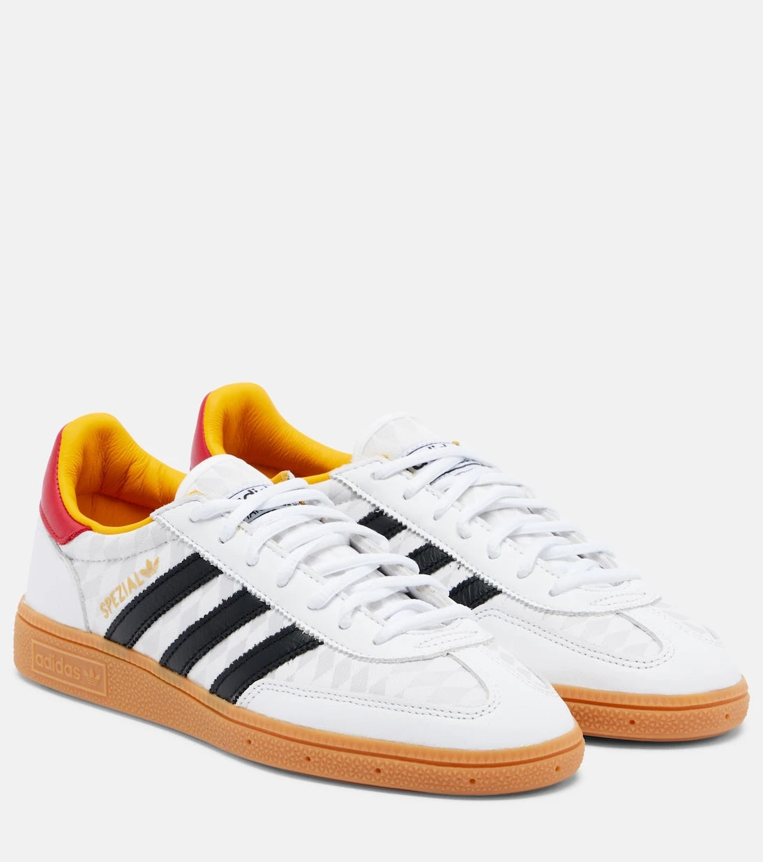 Adidas - Handball Spezial leather-trimmed sneakers