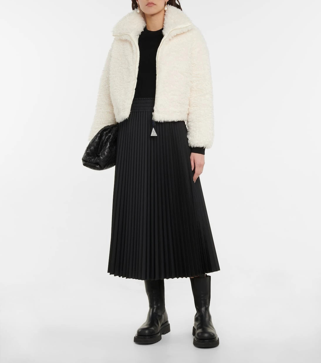 Moncler - Wool midi dress