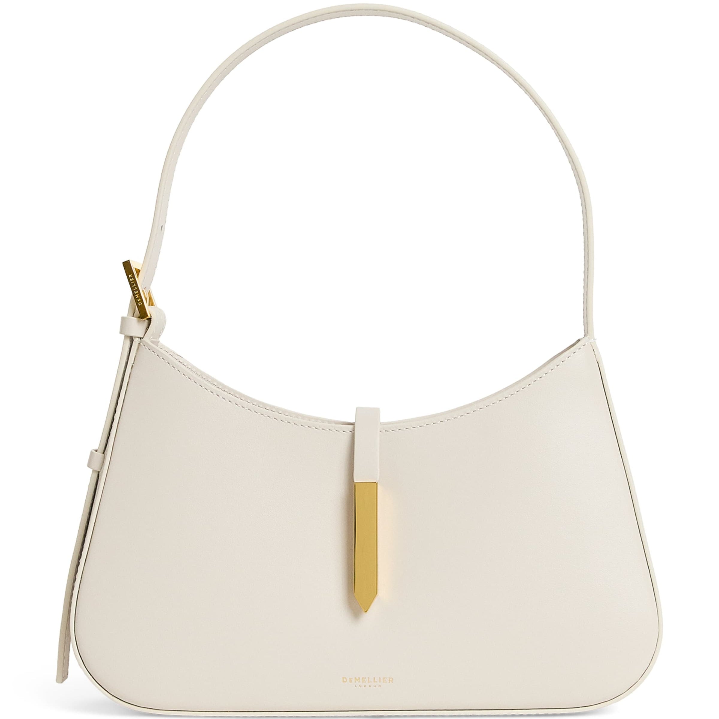 Ivory Leather Tokyo Shoulder Bag
