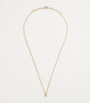 Yellow Gold and Pavé Diamond Legacy Knot Necklace