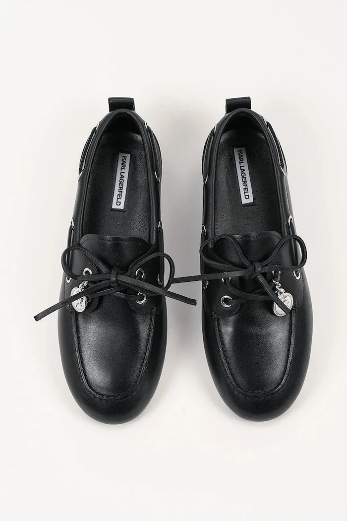 Кожени мокасини Karl Lagerfeld MARLEE