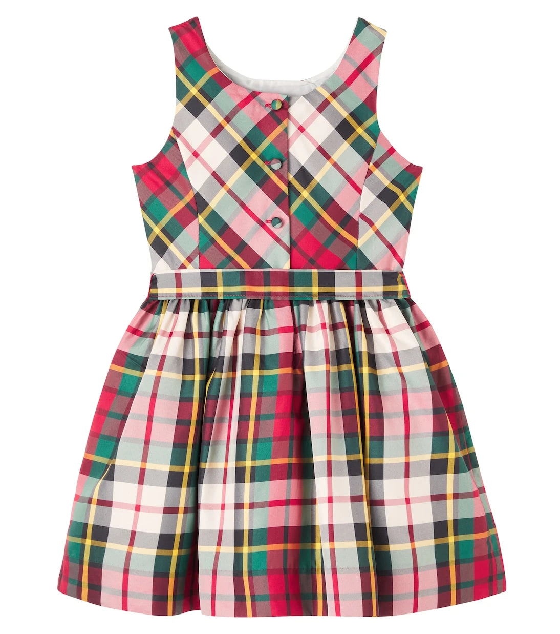 Polo Ralph Lauren Kids - فستان كاروهات