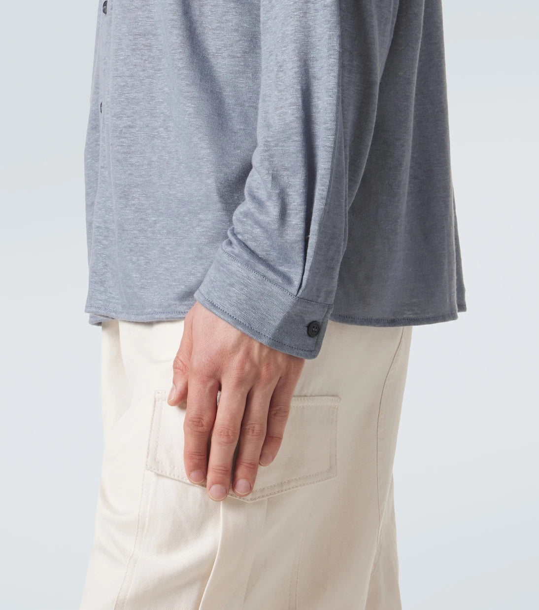 Giorgio Armani - Linen jersey shirt