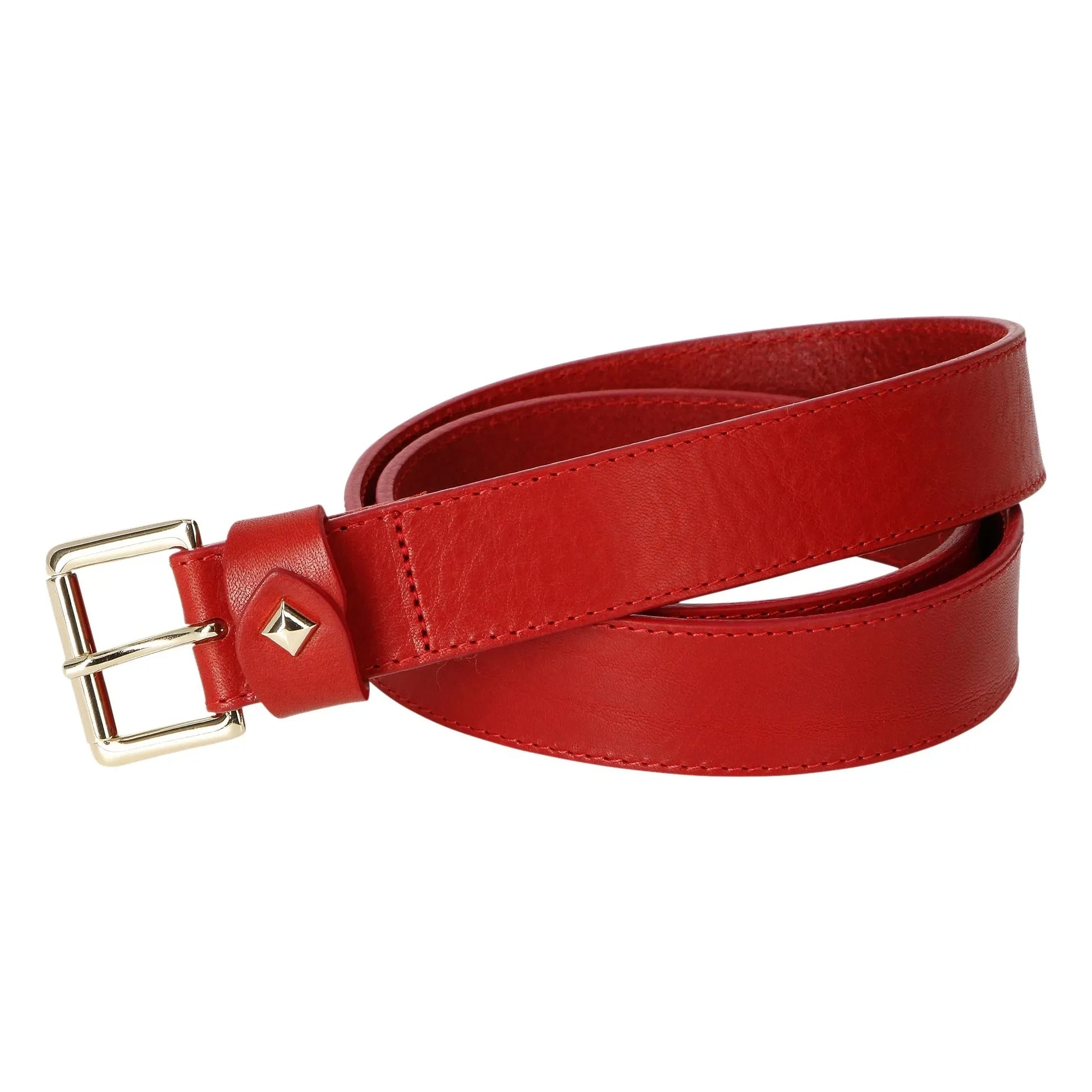 herbert frère soeur - La Turenne Leather Belt | Red
