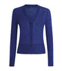 Blue Cashmere Cashair Cardigan