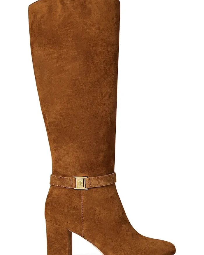 Lauren Ralph Lauren Kellie Tl Hl Süet Çizme