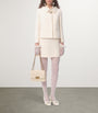 Valentino Ivory Wool-Silk Coat