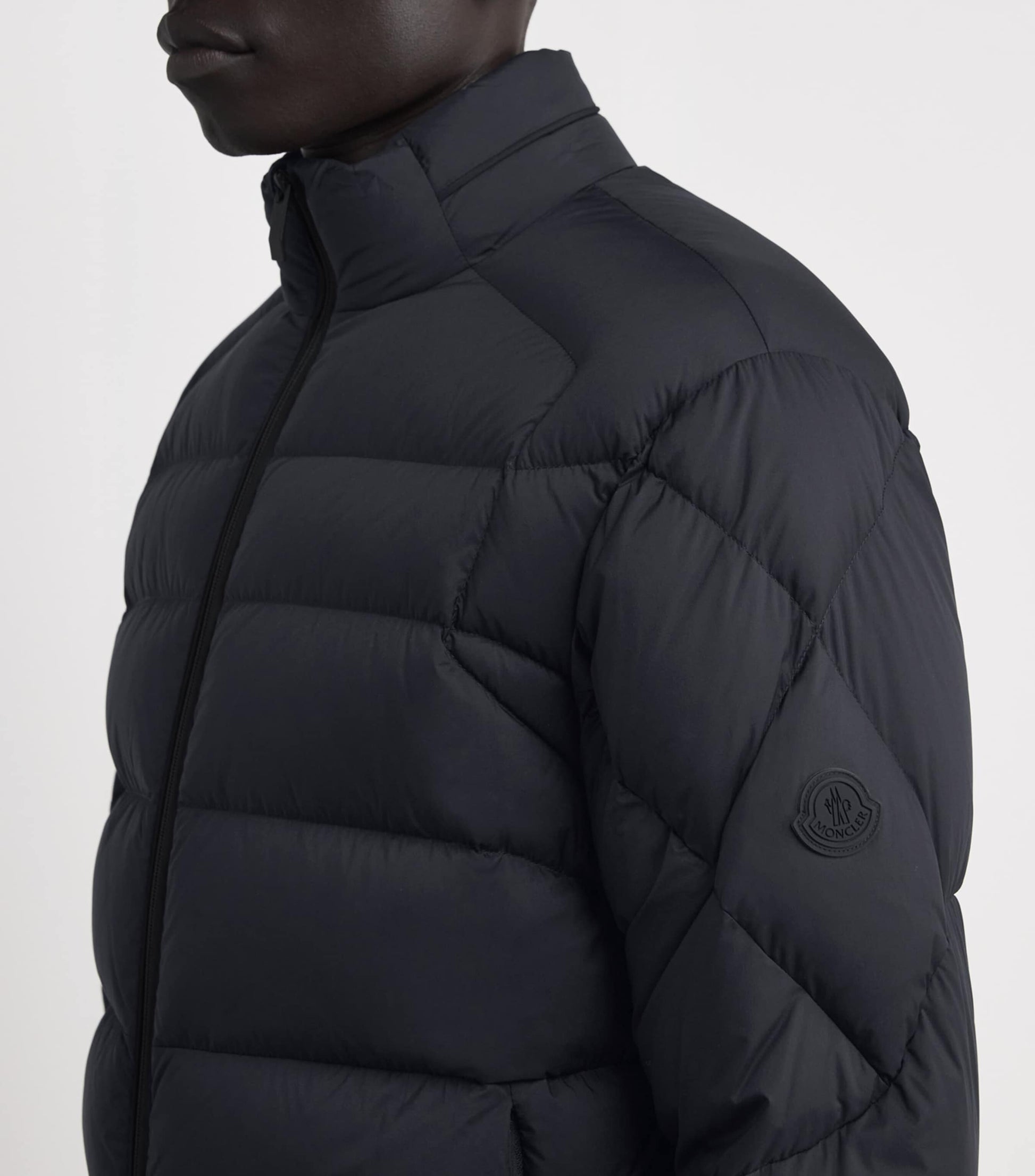 Black Quilted Bardane Jacket