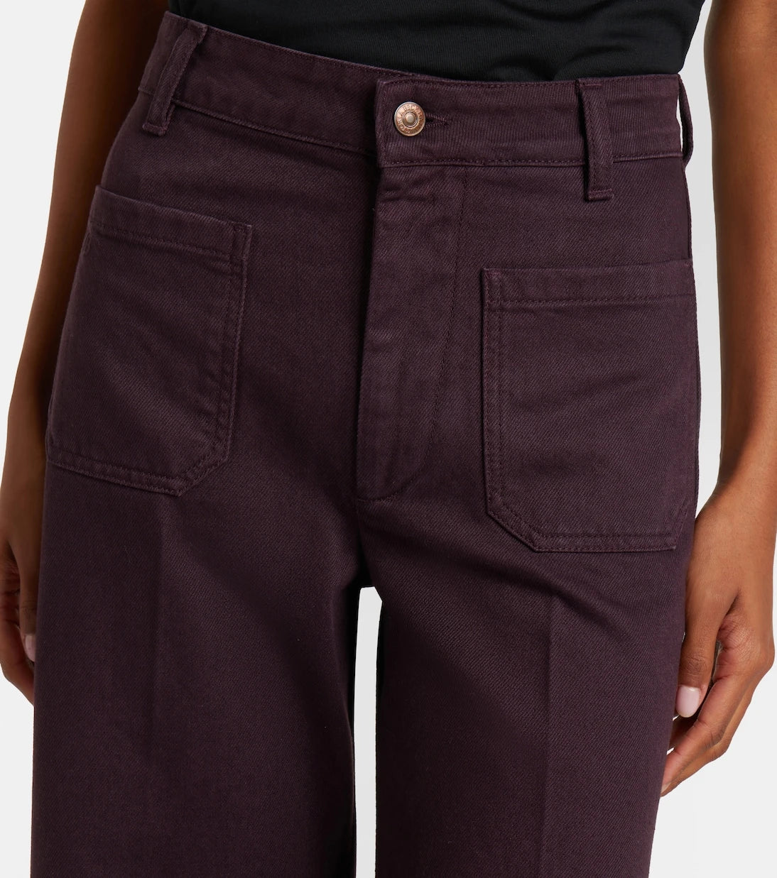 Victoria Beckham - Alina wide-leg jeans