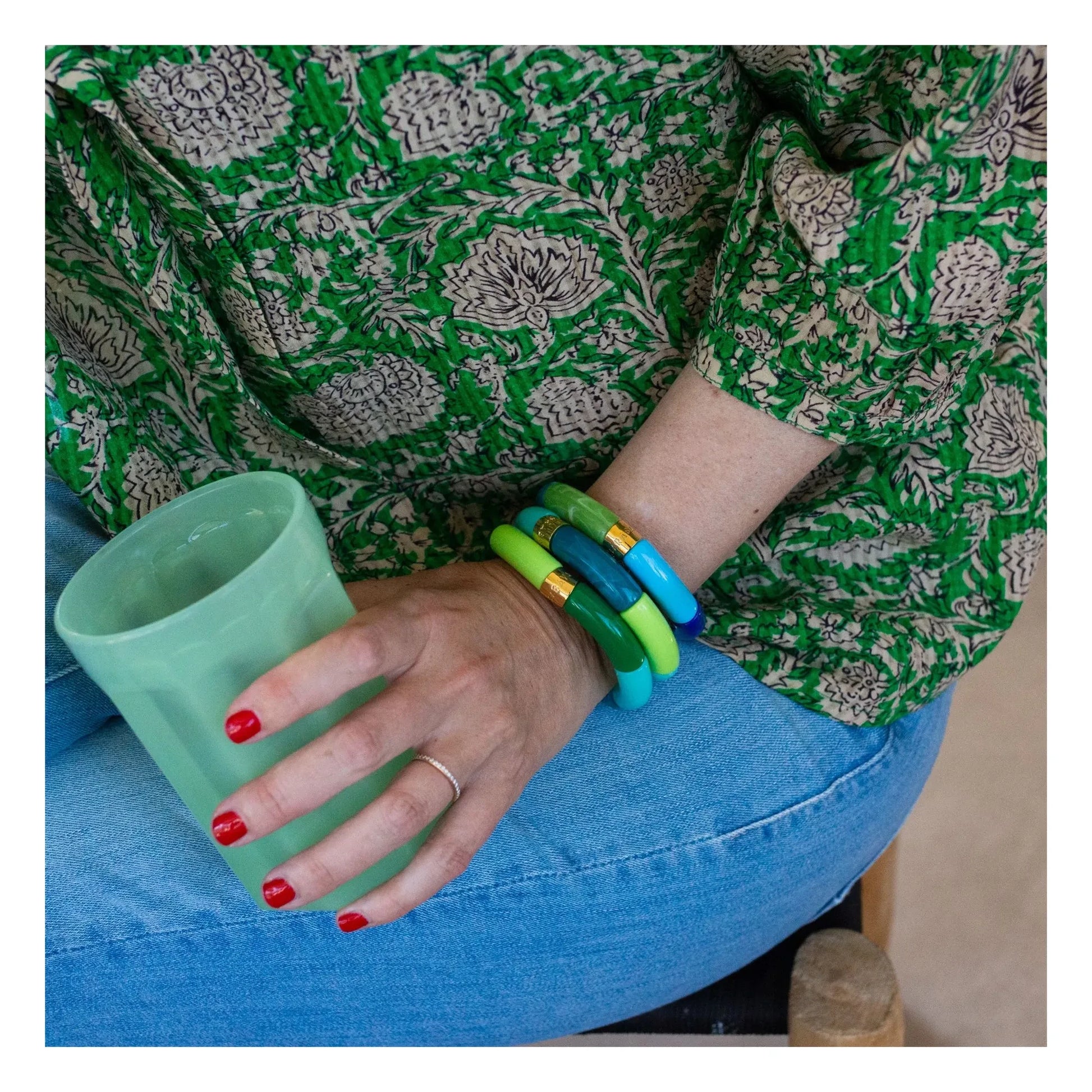 Parabaya - Citrus 3 bracelet | Green