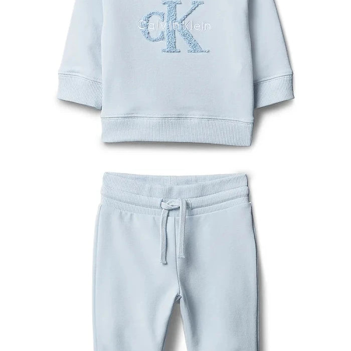 Calvin Klein Jeans pamuklu bebek eşofman takımı