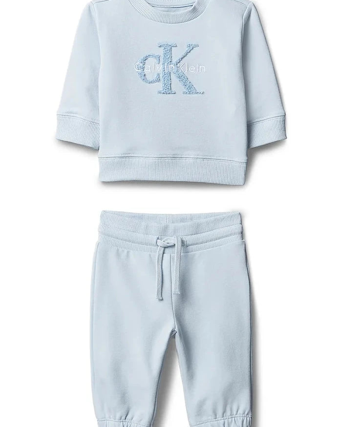 Calvin Klein Jeans pamuklu bebek eşofman takımı