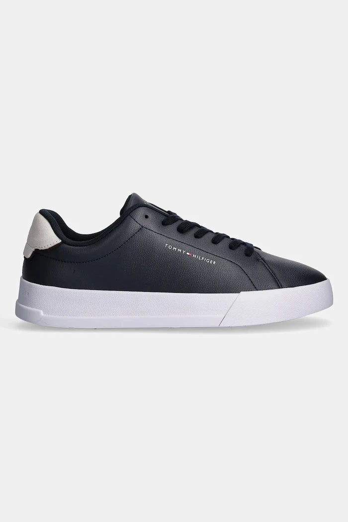 Tommy Hilfiger TH COURT LTH DETAIL Erkek Deri Spor Ayakkabı