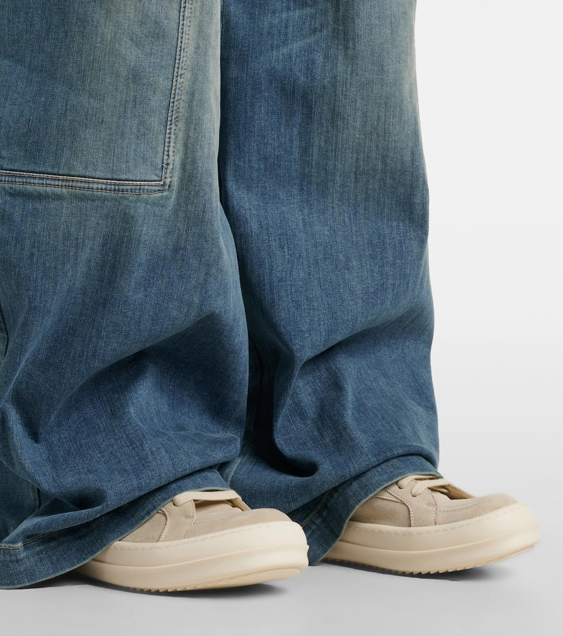 Rick Owens - Vintage suede sneakers