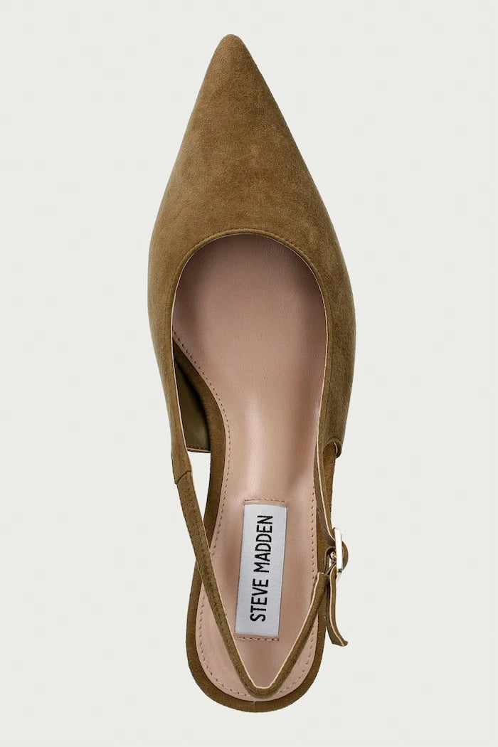 Steve Madden süet ince topuklu ayakkabı Korra